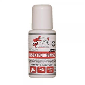 repelentný guličkový prostriedok proti muchám, komárom a ovadom pre kone INSEKTEBREMSE ROLL-ON 80ml