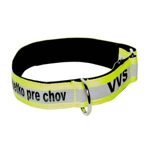 polosťahovací reflexný obojok s nápisom ,,Všetko pre chov´´ pre psov 4x60cm VVS SK s.r.o.