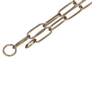 retiazka s veľkými okami pre psa materiál curogan, dĺžka 61cm, hrúbka 4,00mm Hermann Sprenger