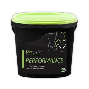 kŕmny doplnok pre kone v nižšej a strednej záťaži s obsahom L - karitínu Premin PERFORMANCE 2kg