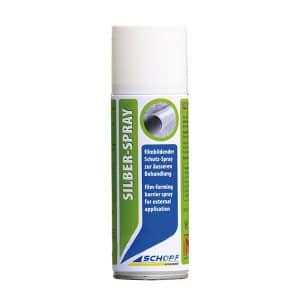 filmotvorný ochranný sprej pre kone s obsahom hliníka na vonkajšie použitie SILBER - SPRAY 200ml