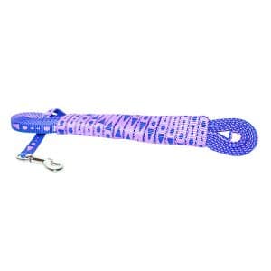 ploché vodítko pre psov vyrobené z materiálu nylon, dĺžka vodítka 3m, šírka 10mm VVS SK s.r.o.